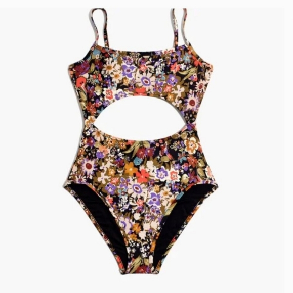 Madewell cut-out one piece bathing suit - Picture 4 of 5